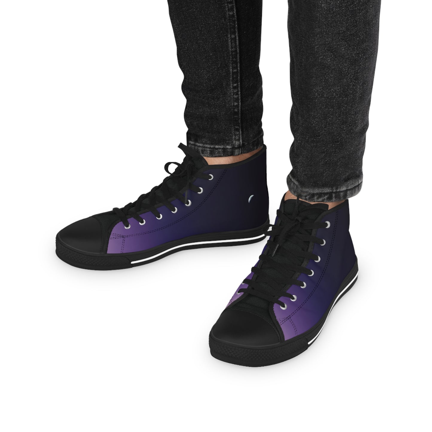 Mens Midnight Moonrise High Top Sneakers