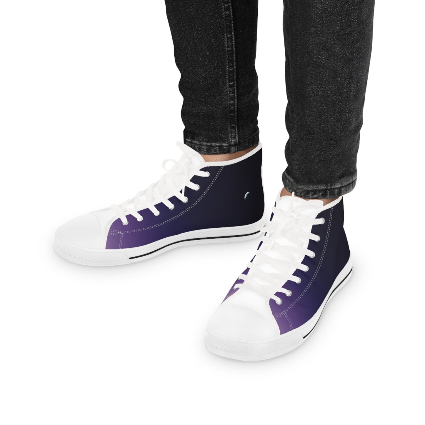 Mens Midnight Moonrise High Top Sneakers