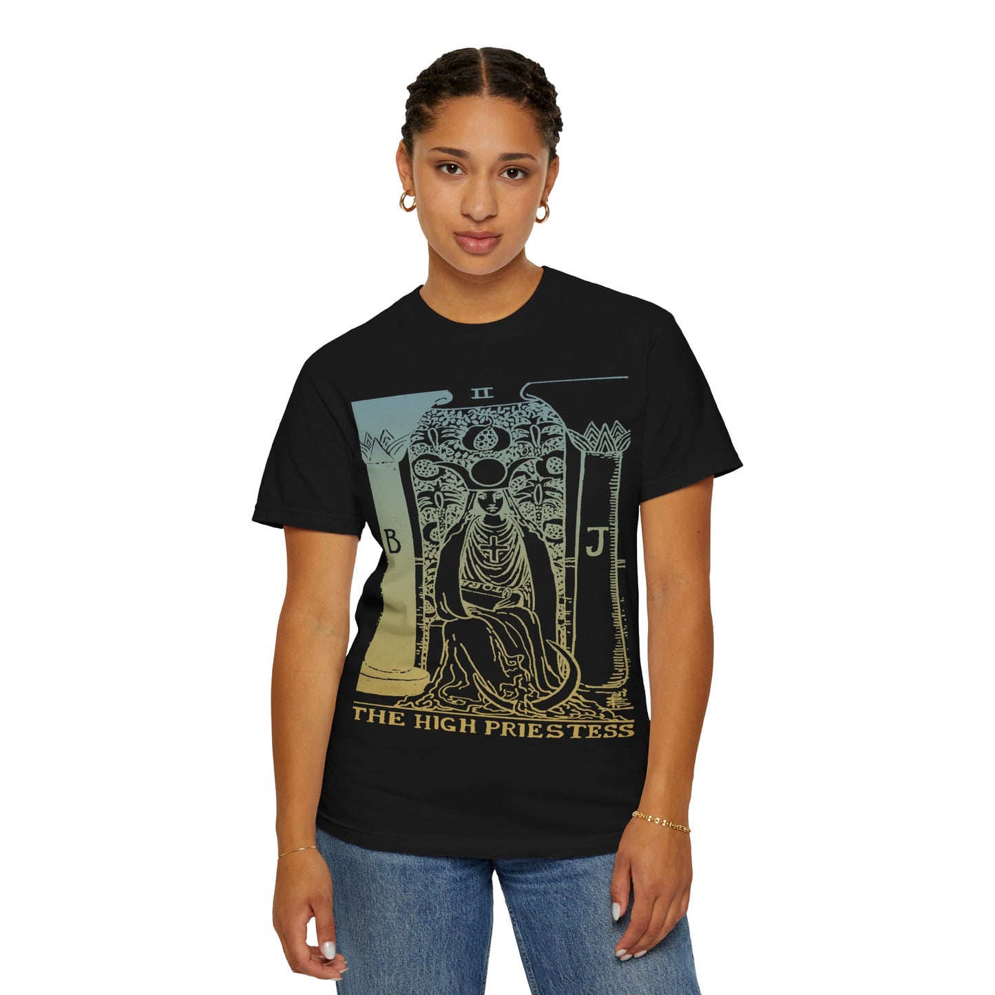 The High Priestess Tarot Card T-Shirt