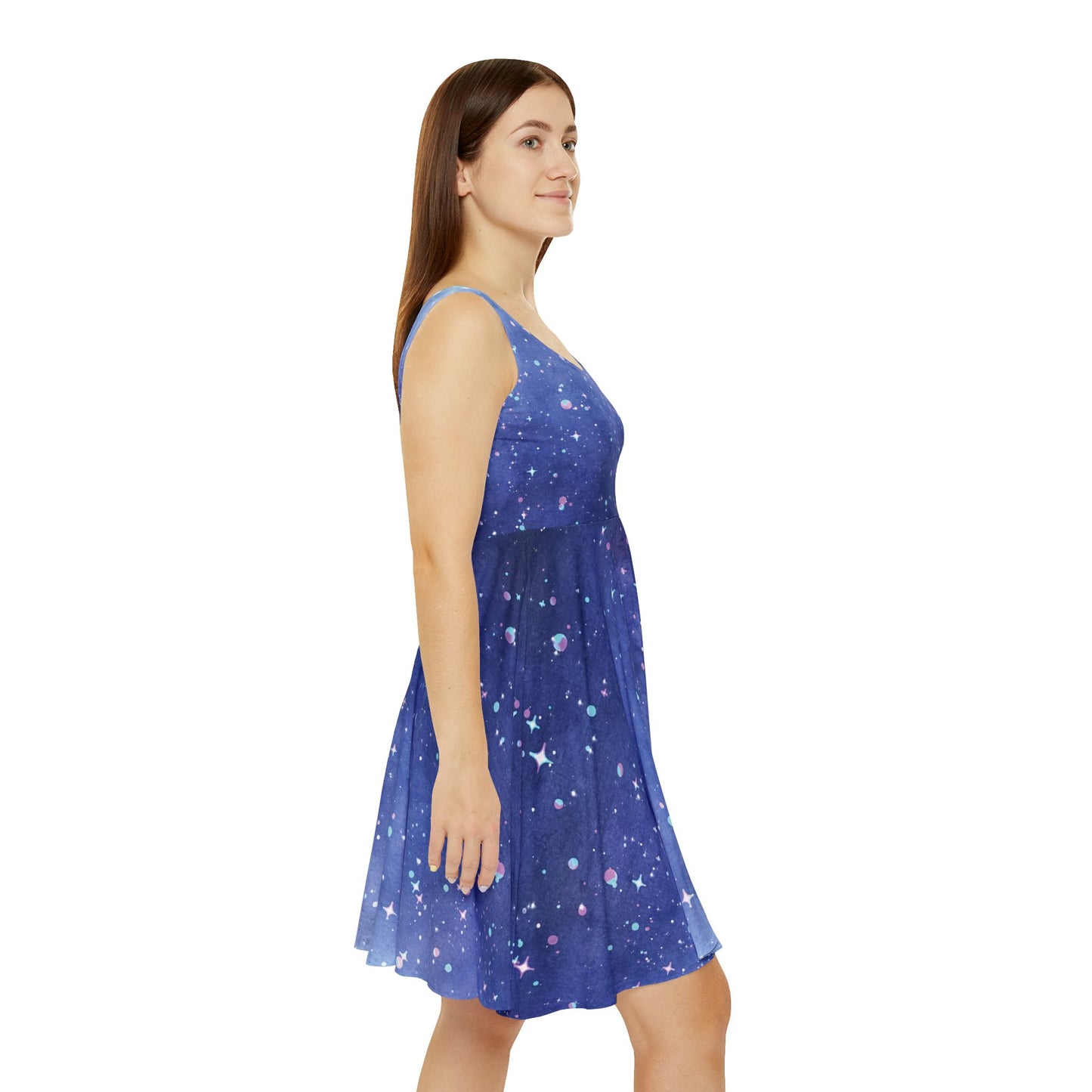 Starry Night Sky Skater Dress