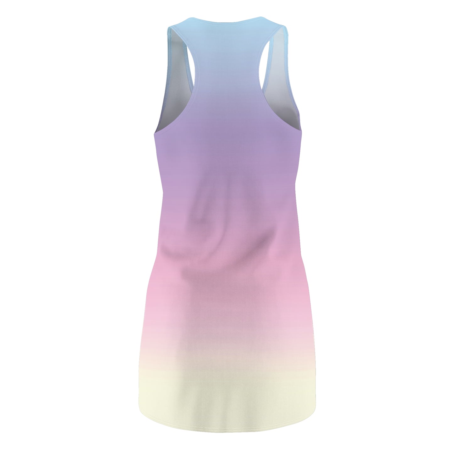 Soft Color Sunset Ombre Racerback Dress