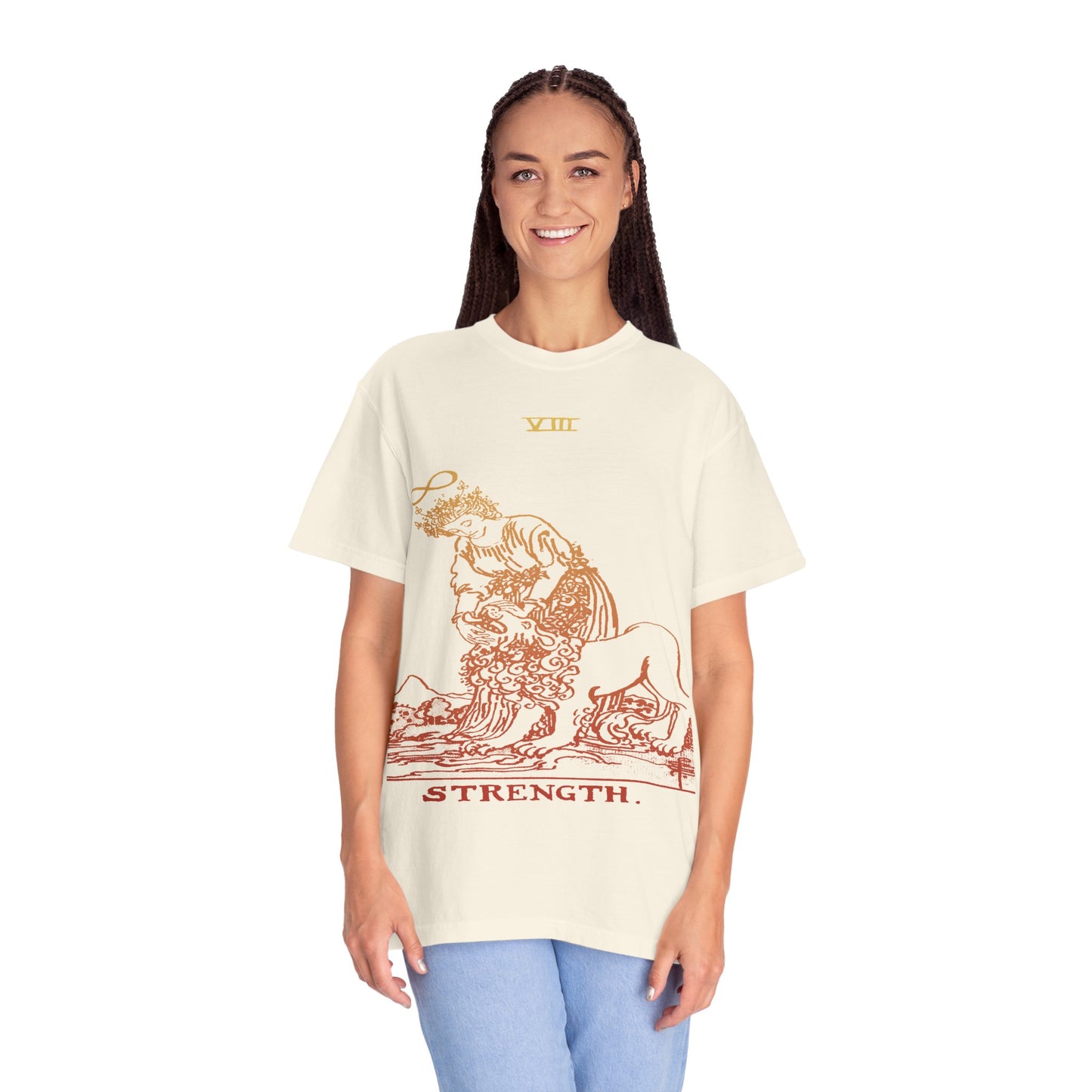 Strength Tarot Card T-Shirt