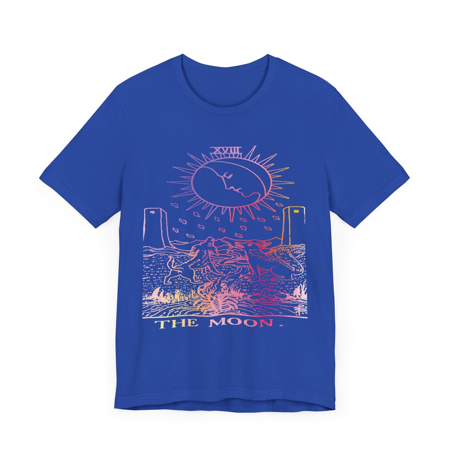 The Moon Tarot Card T-Shirt