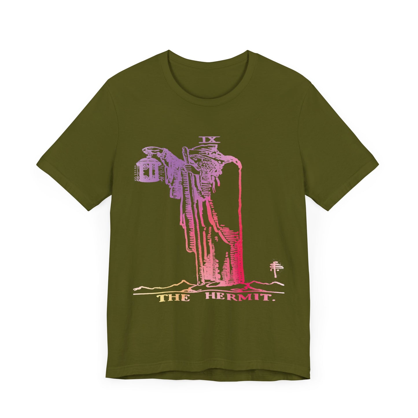 The Hermit Tarot Card T-Shirt