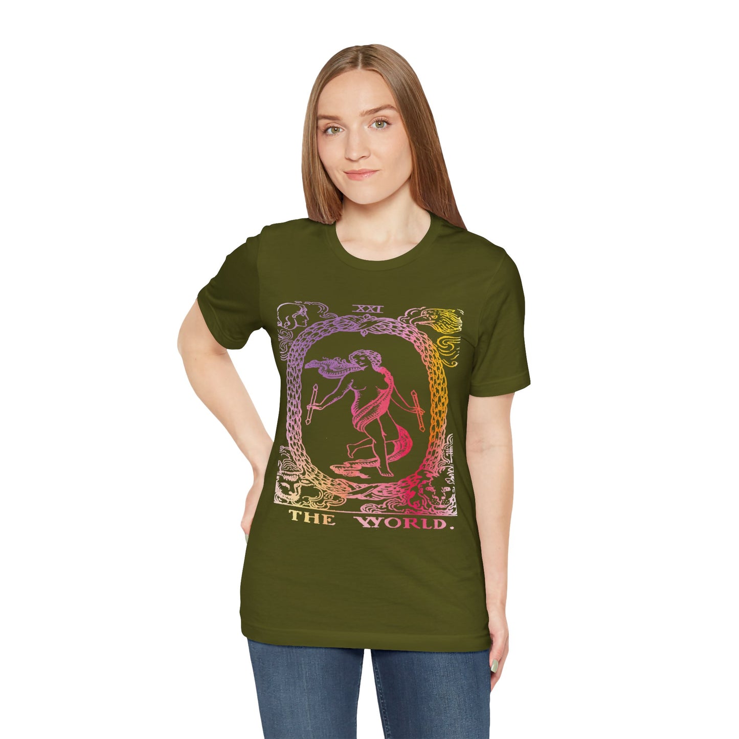 The World Tarot Card T-Shirt