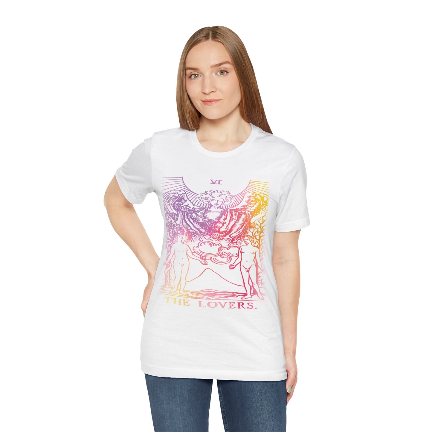 The Lovers Tarot Card T-Shirt