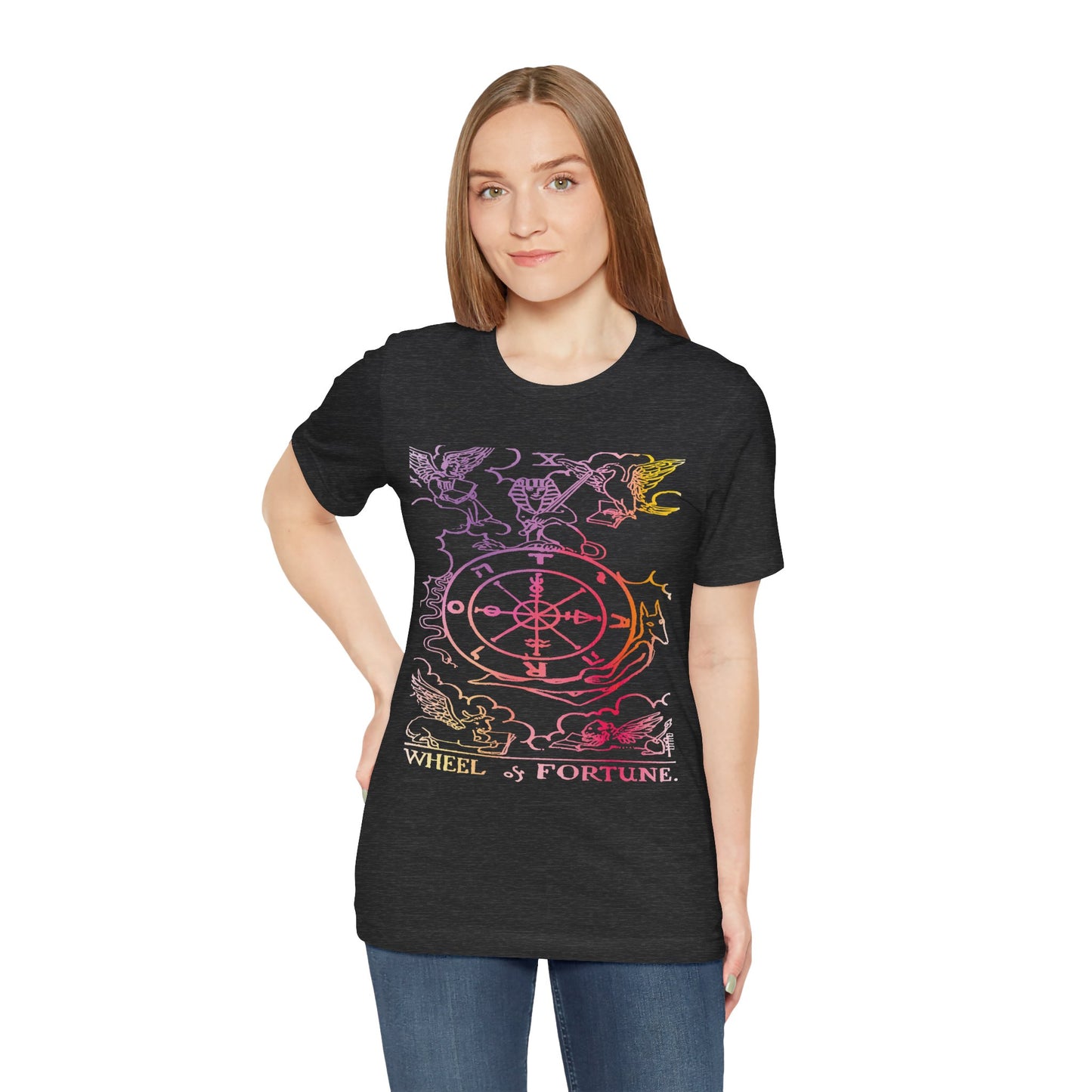 Wheel of Fortune Tarot Card T-Shirt