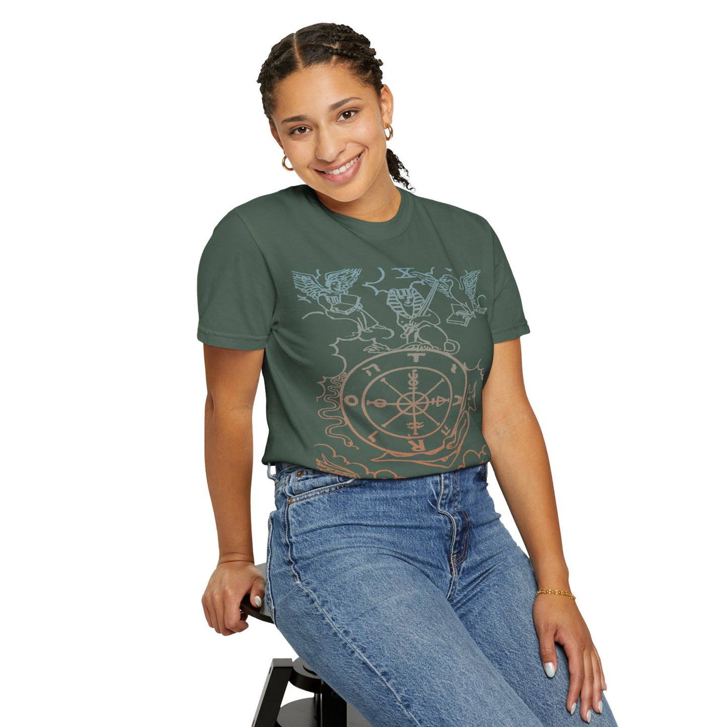 Wheel of Fortune Tarot Card T-Shirt