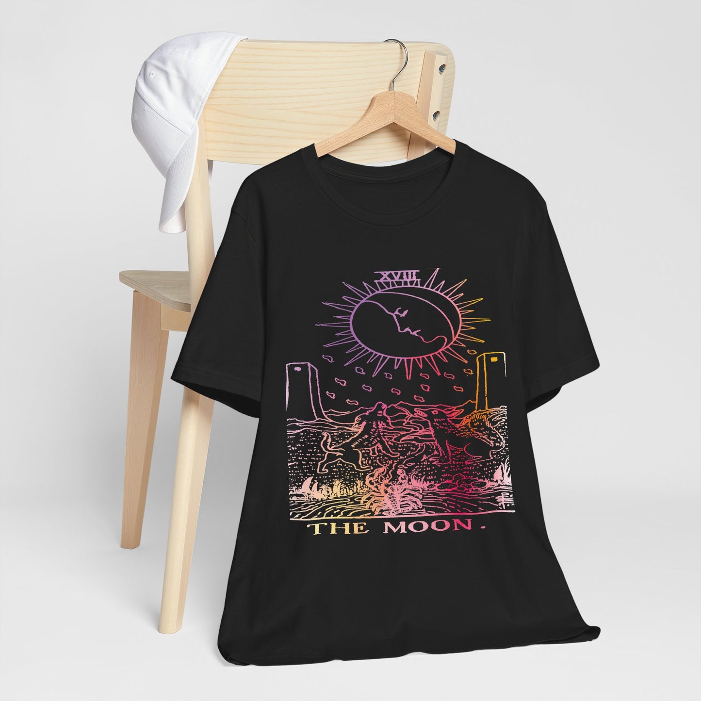 The Moon Tarot Card T-Shirt