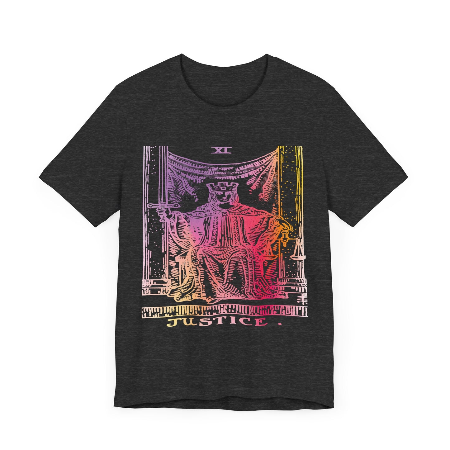 Justice Tarot Card T-Shirt