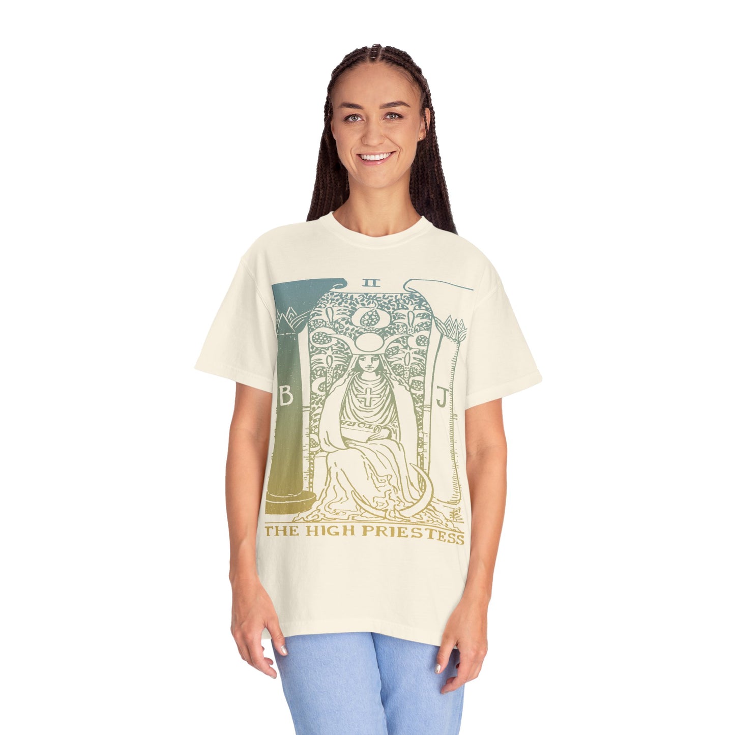 The High Priestess Tarot Card T-Shirt