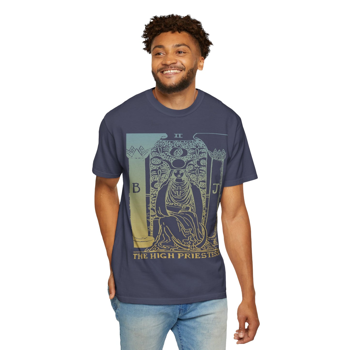 The High Priestess Tarot Card T-Shirt