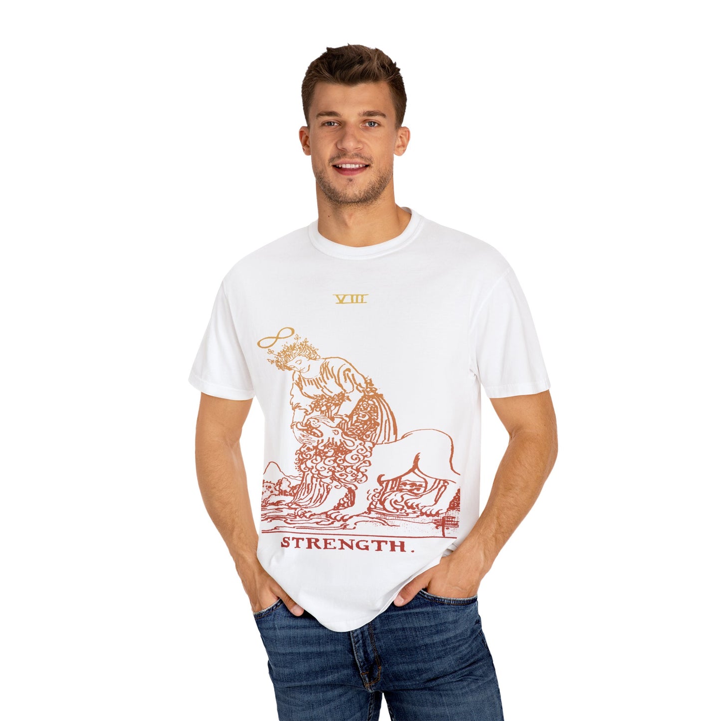 Strength Tarot Card T-Shirt