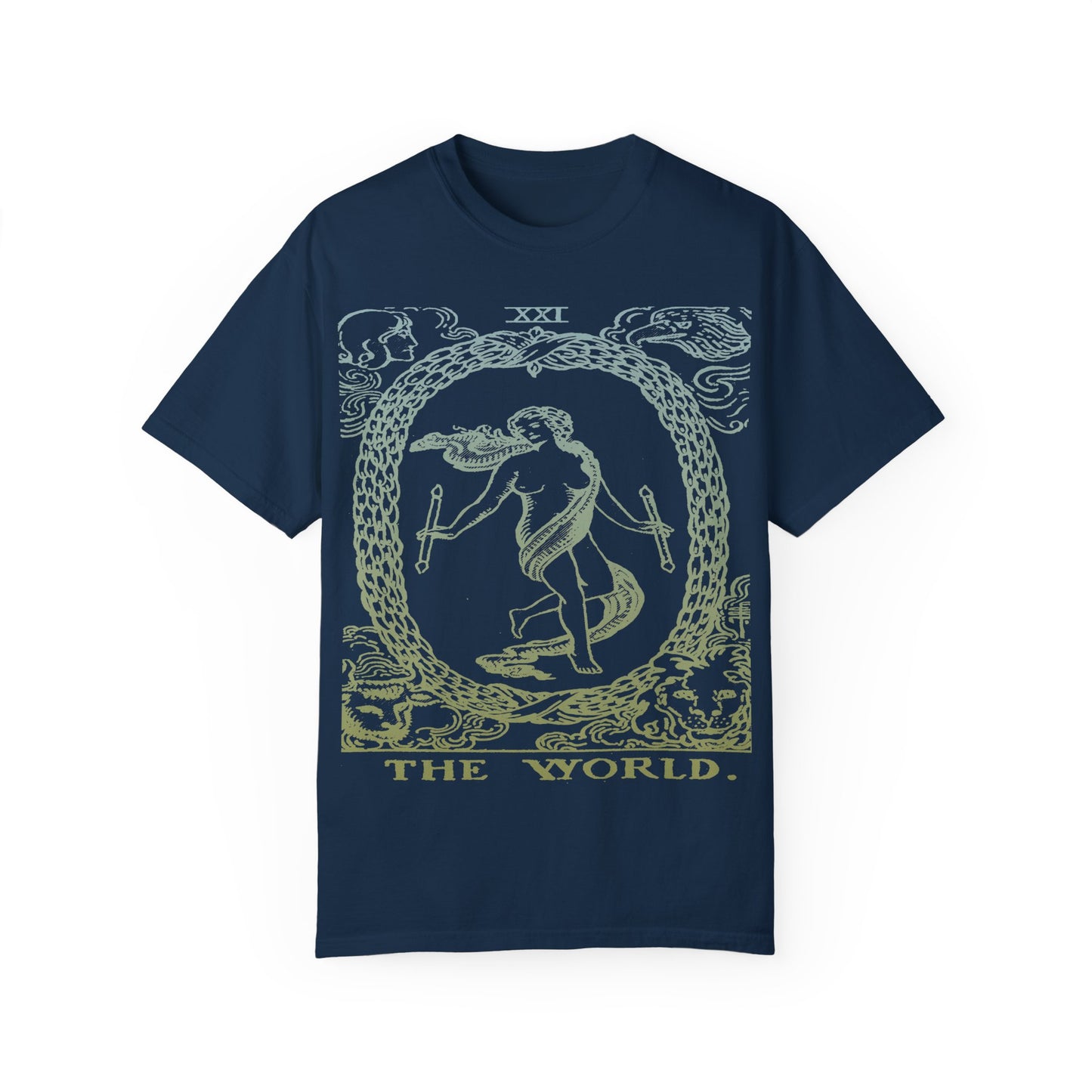 The World Tarot Card T-Shirt