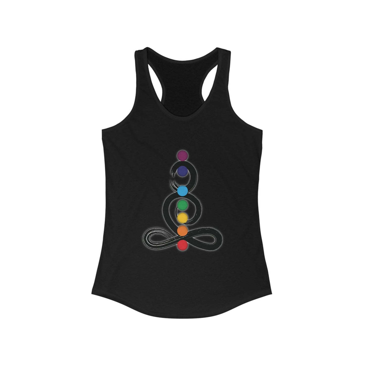 Seven Chakras Meditation & Yoga Women's Racerback Tank