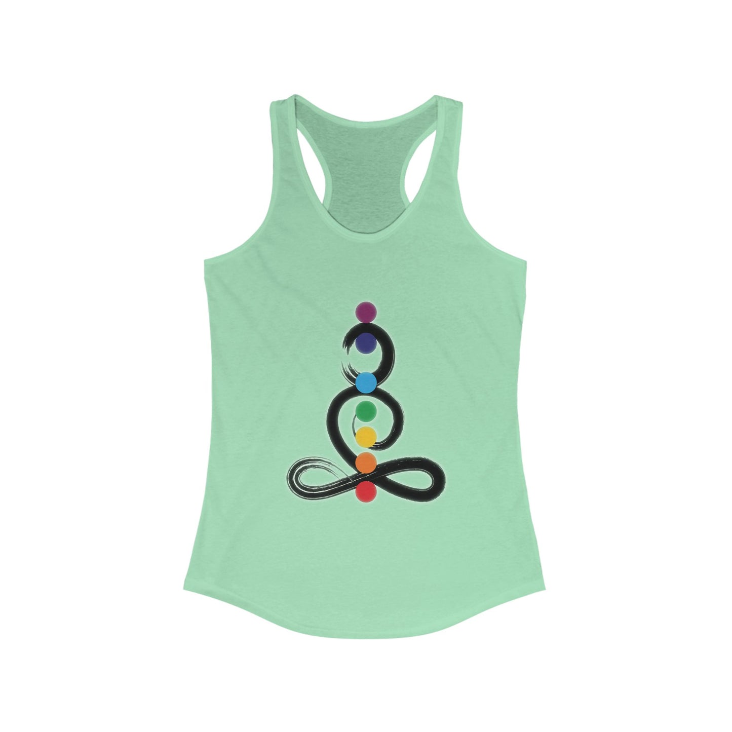 Seven Chakras Meditation & Yoga Women's Racerback Tank