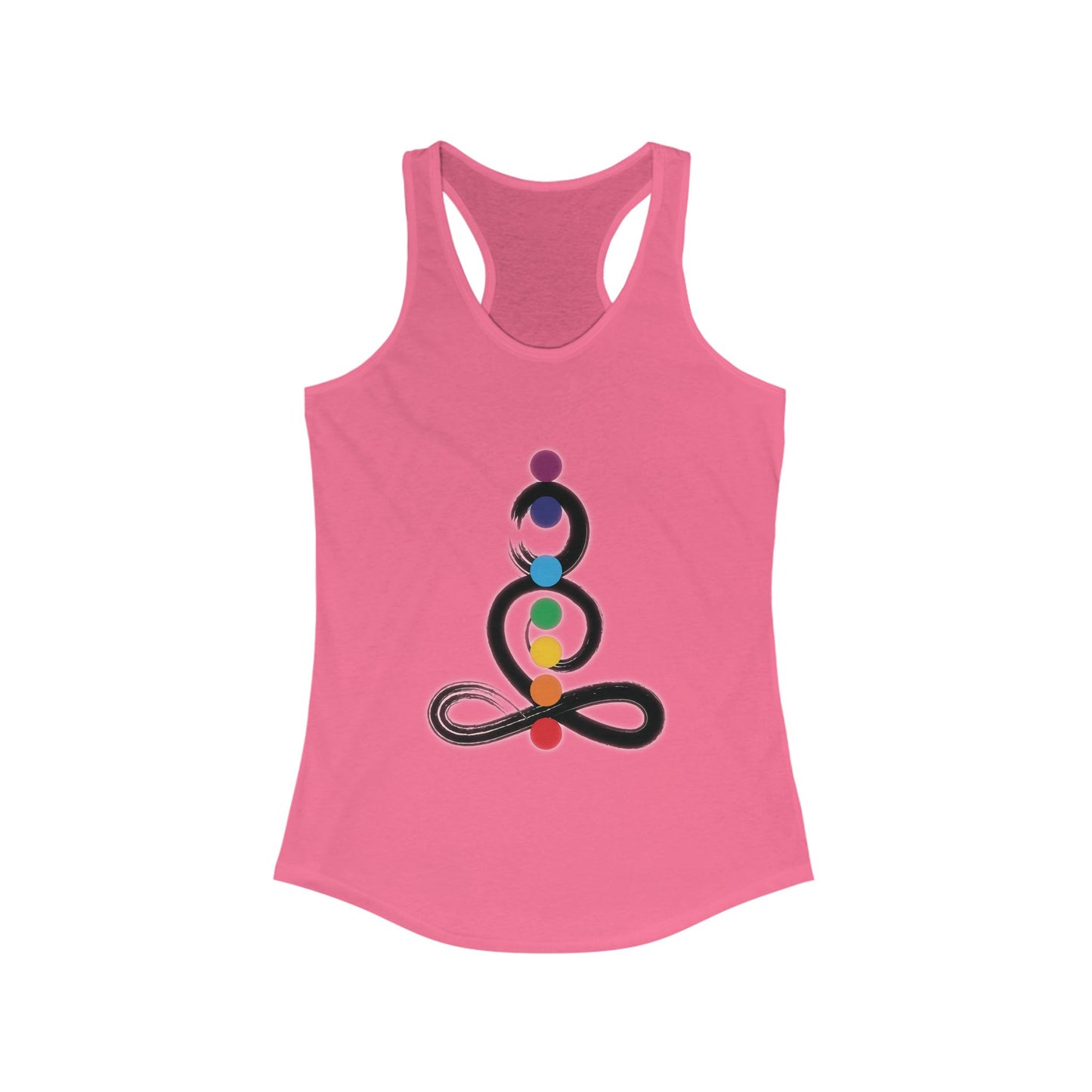 Seven Chakras Meditation & Yoga Women's Racerback Tank