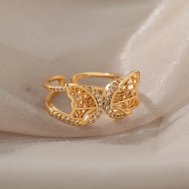 Butterfly Ring Copper