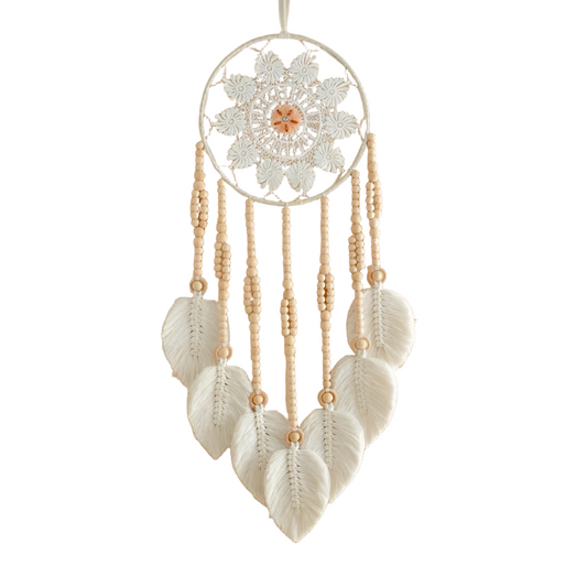 Beaded Tassel Flower Dream Catcher