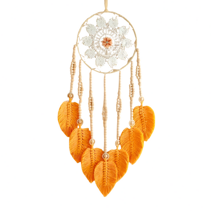 Beaded Tassel Flower Dream Catcher